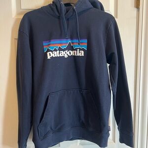Patagonia Men's Dark Blue Hoodie